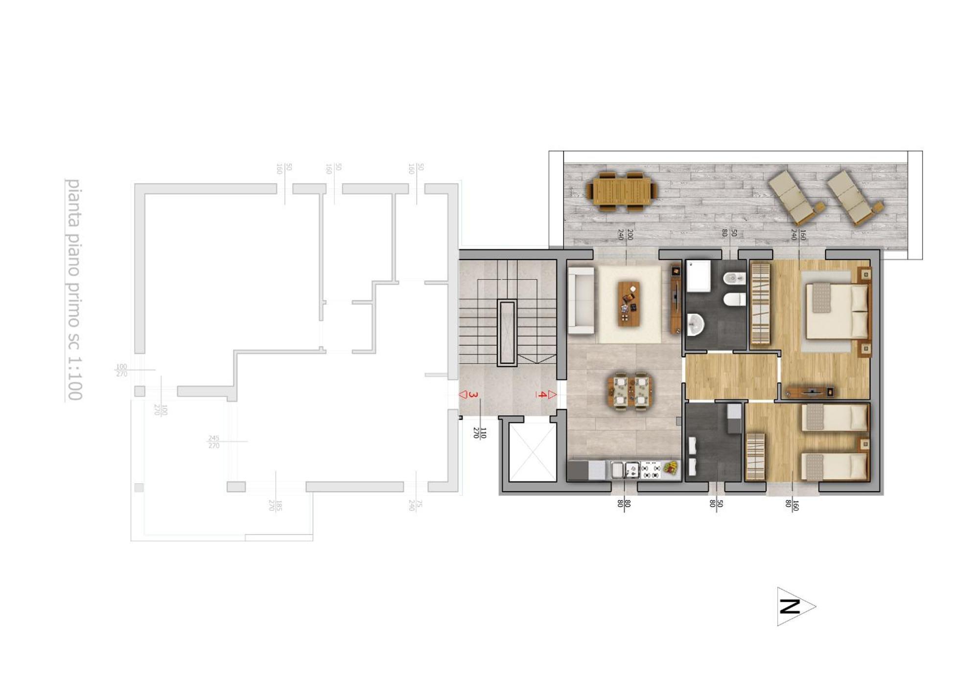 Sun Beach Residence Con Piscina - Piazza Brescia - Adria Holiday Jesolo - Family Apartments Room photo